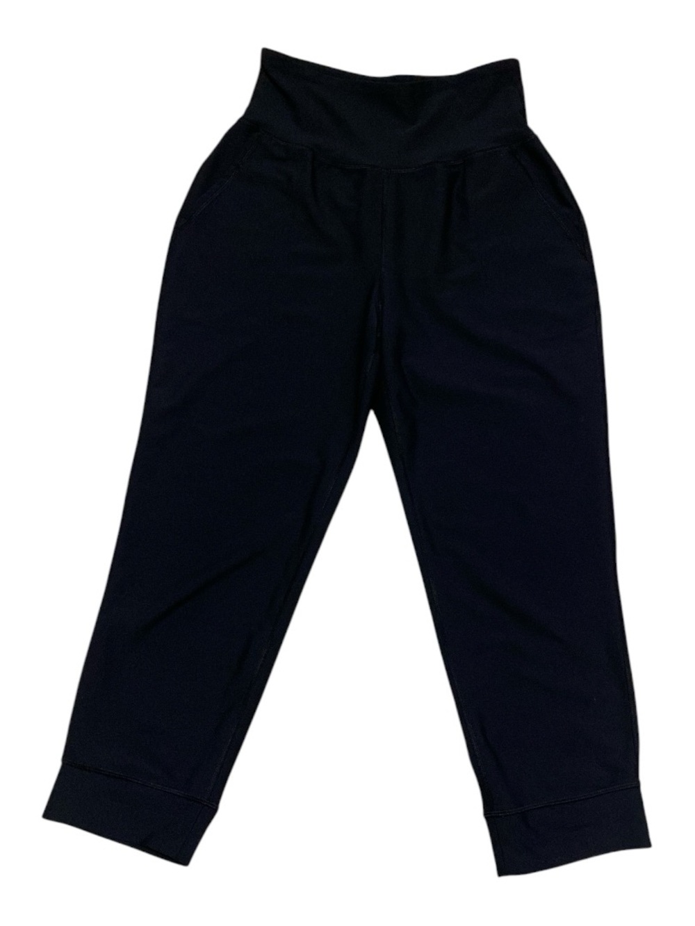 Old Navy Active Women’s Power Soft Jogger Pants Size M Black High Waisted